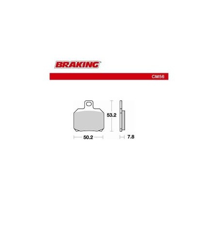 PASTIGLIE MOTO BRAKING 696 CM56 696CM56 1