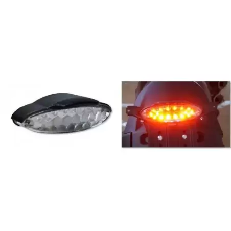 FANALE MOTO FAR POSTERIORE MOTO + LUCE STOP + LUCE TARGA 7161 1