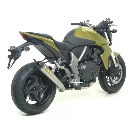 MARMITTA ARROW HONDA CB 1000 R 2008 NICHEL CROMO FONDELLO CARBONIO 71651RKI 1