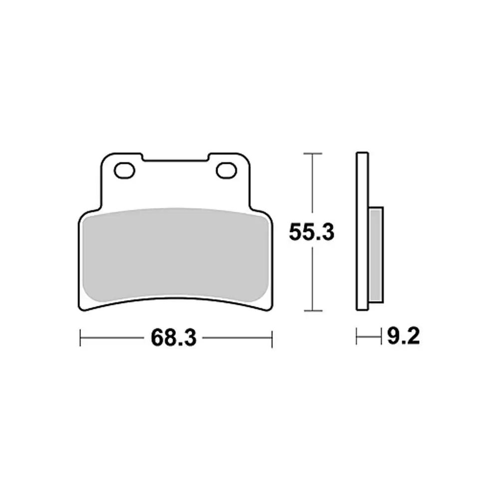 PASTIGLIE MOTO BRAKING 933SM1 933SM1 1