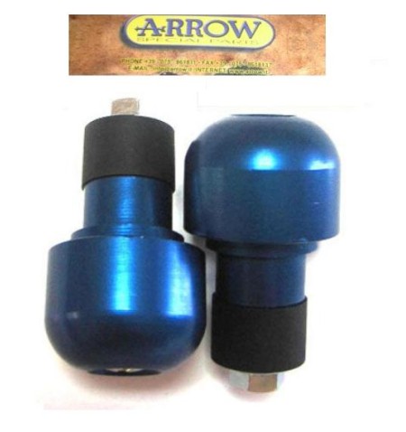 STABILIZZATORI MANUBRIO MOTO ARROW UNIVERSALI (BLU) 13036ARB 1