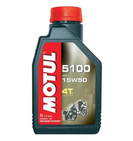 OLIO MOTORE MOTUL 5100 15W50 TECHNOSYNTHESE ESTERE 1682 1