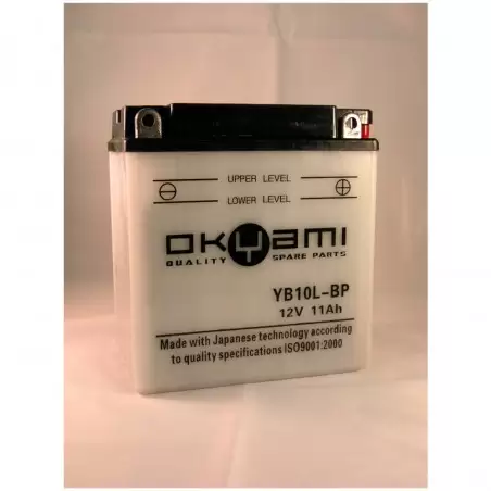 BATTERIA OKYAMI YB10L-BP 12V - 11Ah EO7333 1