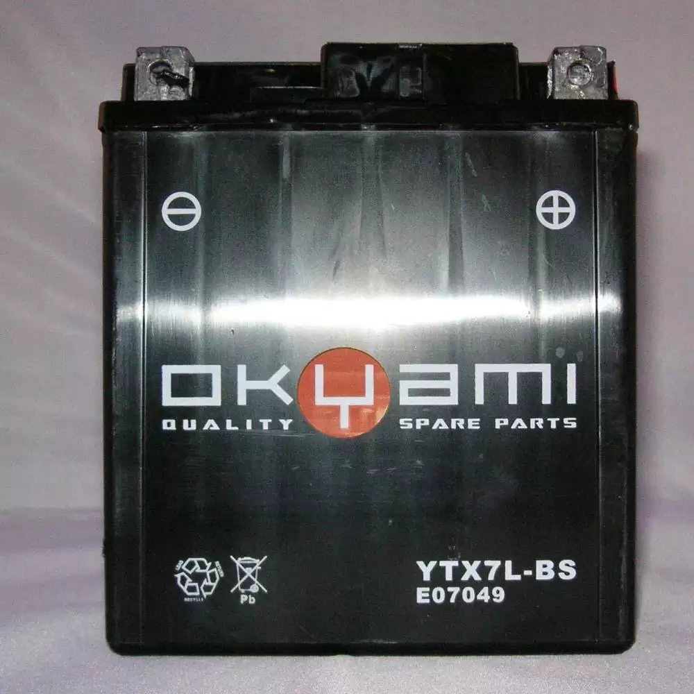 BATTERIA OKYAMI YTX7L-BS 12V - 6Ah EO7049 1