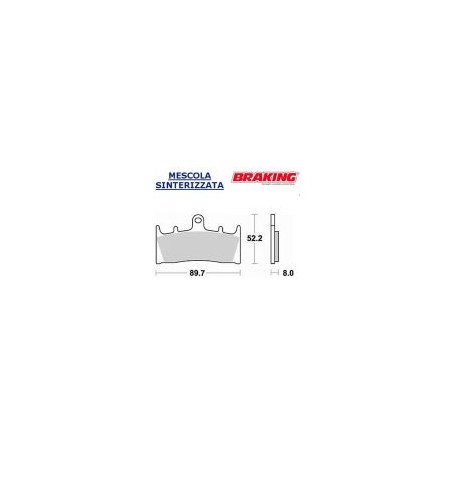 PASTIGLIE MOTO BRAKING 764 CM66 764CM66 2