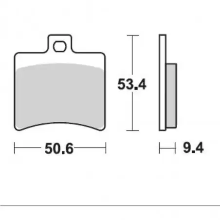 BIKE BRAKING PILLS 840 SM1 840SM1 2