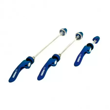 SET SGANCIO RAPIDO MTB QUICK RELEASE QR XLC QR-L05 AZZURRO 2501602109 1