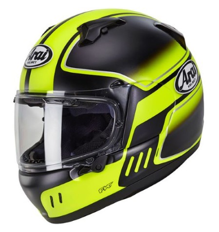 CASCO INTEGRALE ARAI RENEGADE-V SHELBY FLUO YELLOW AR3325SY 1