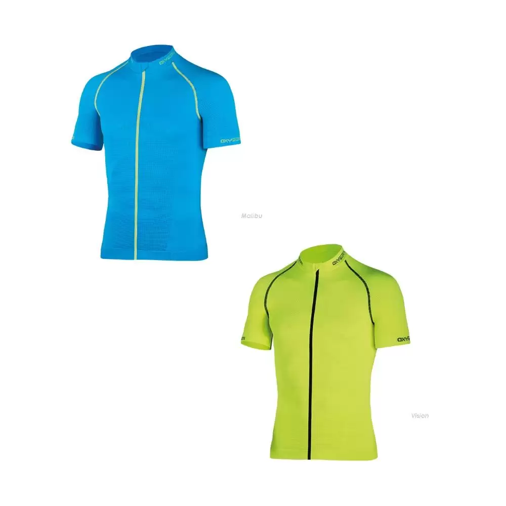 MAGLIA TECNICA BICI OXYBURN STAN CON ZIP 5120 1