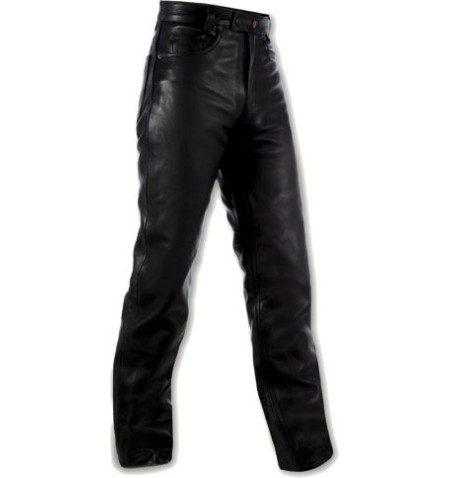 PANTALONE CUSTOM 5 TASCHE PELLE X HARLEY P-5T 1